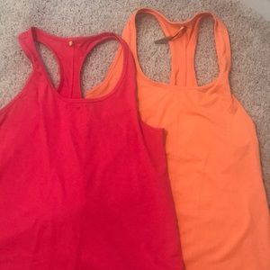 2 Lole workout tanks racer back